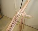 8ft Natural Tan 12 plait Morgan Style Indy Bullwhip 2 at 3ft C